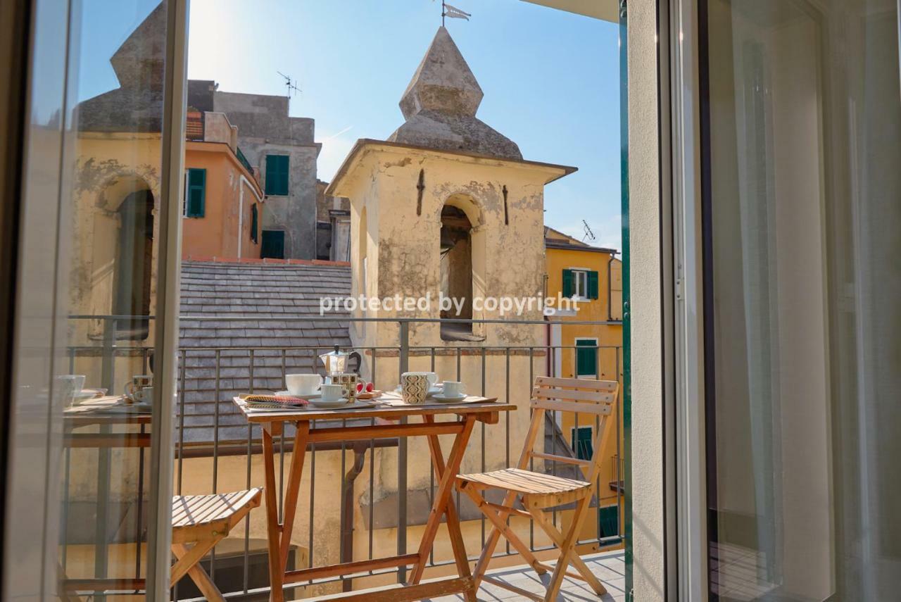 Luxury Penthouse Sea View Villa Corniglia Bagian luar foto