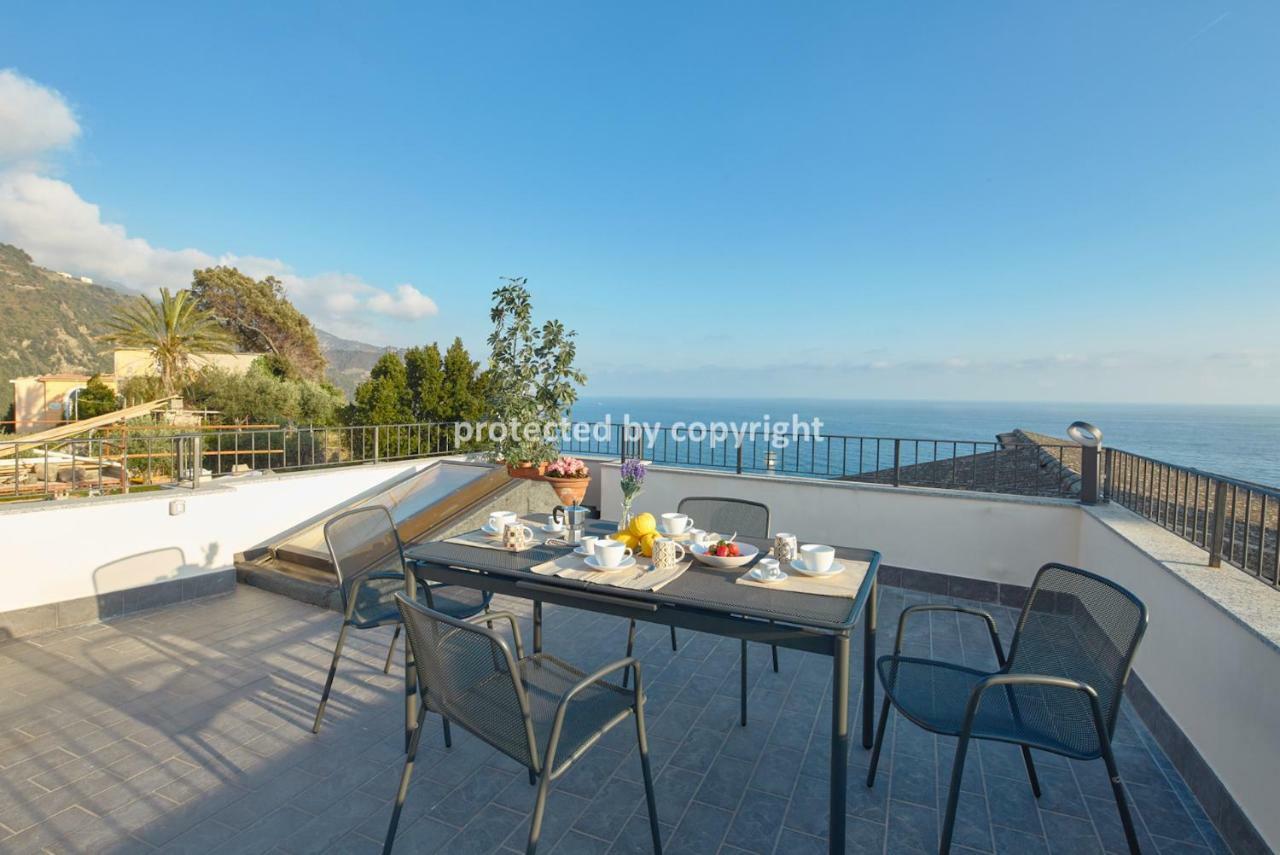Luxury Penthouse Sea View Villa Corniglia Bagian luar foto