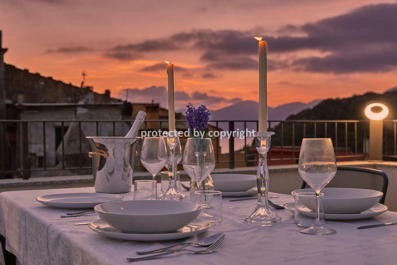 Luxury Penthouse Sea View Villa Corniglia Bagian luar foto