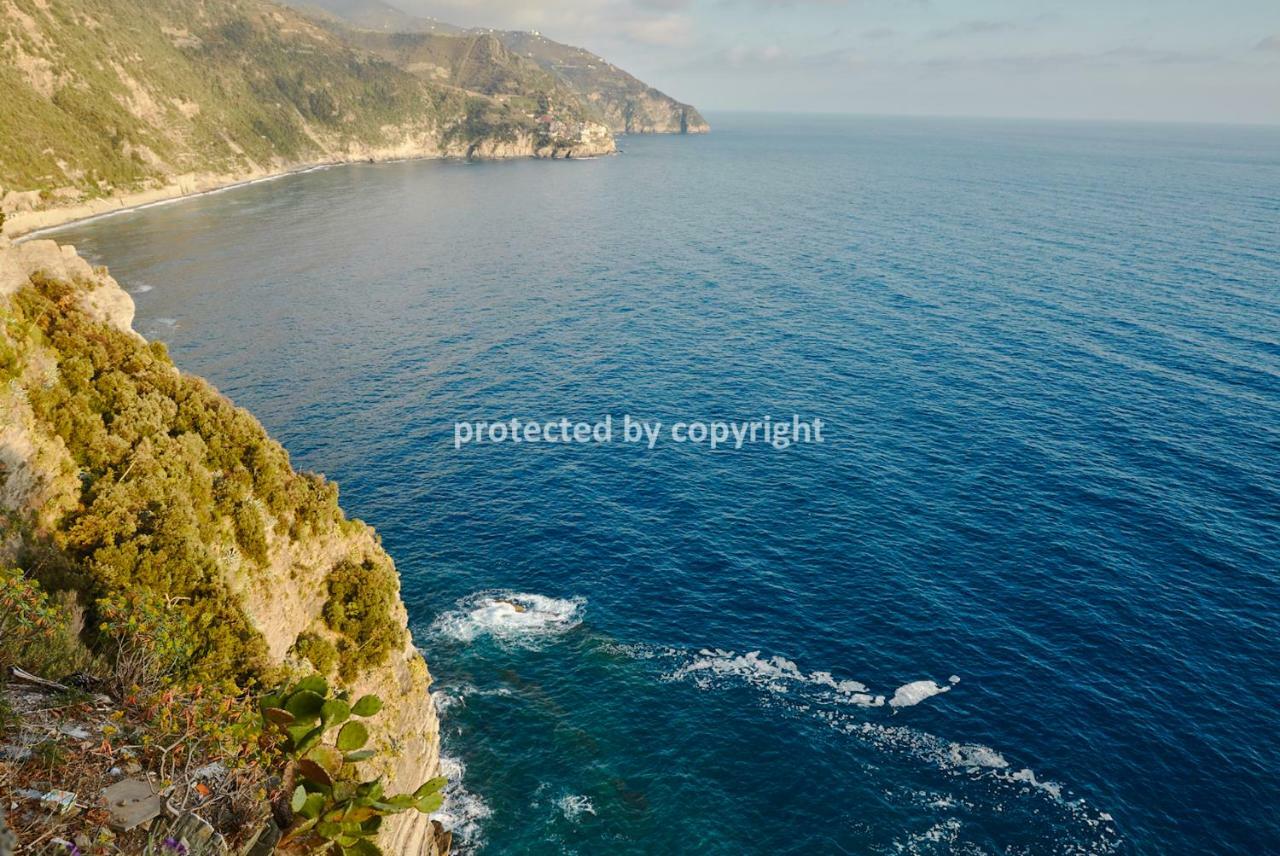 Luxury Penthouse Sea View Villa Corniglia Bagian luar foto