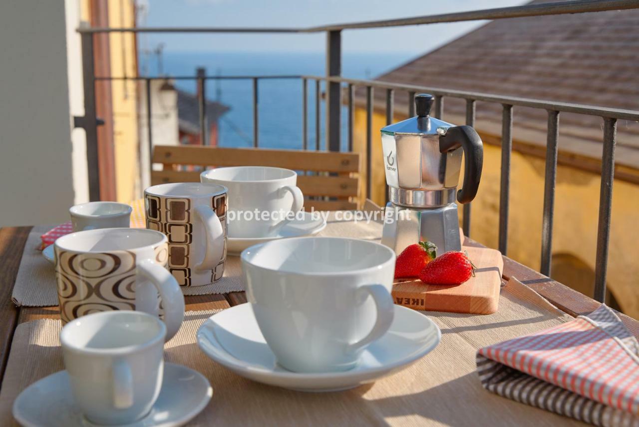 Luxury Penthouse Sea View Villa Corniglia Bagian luar foto