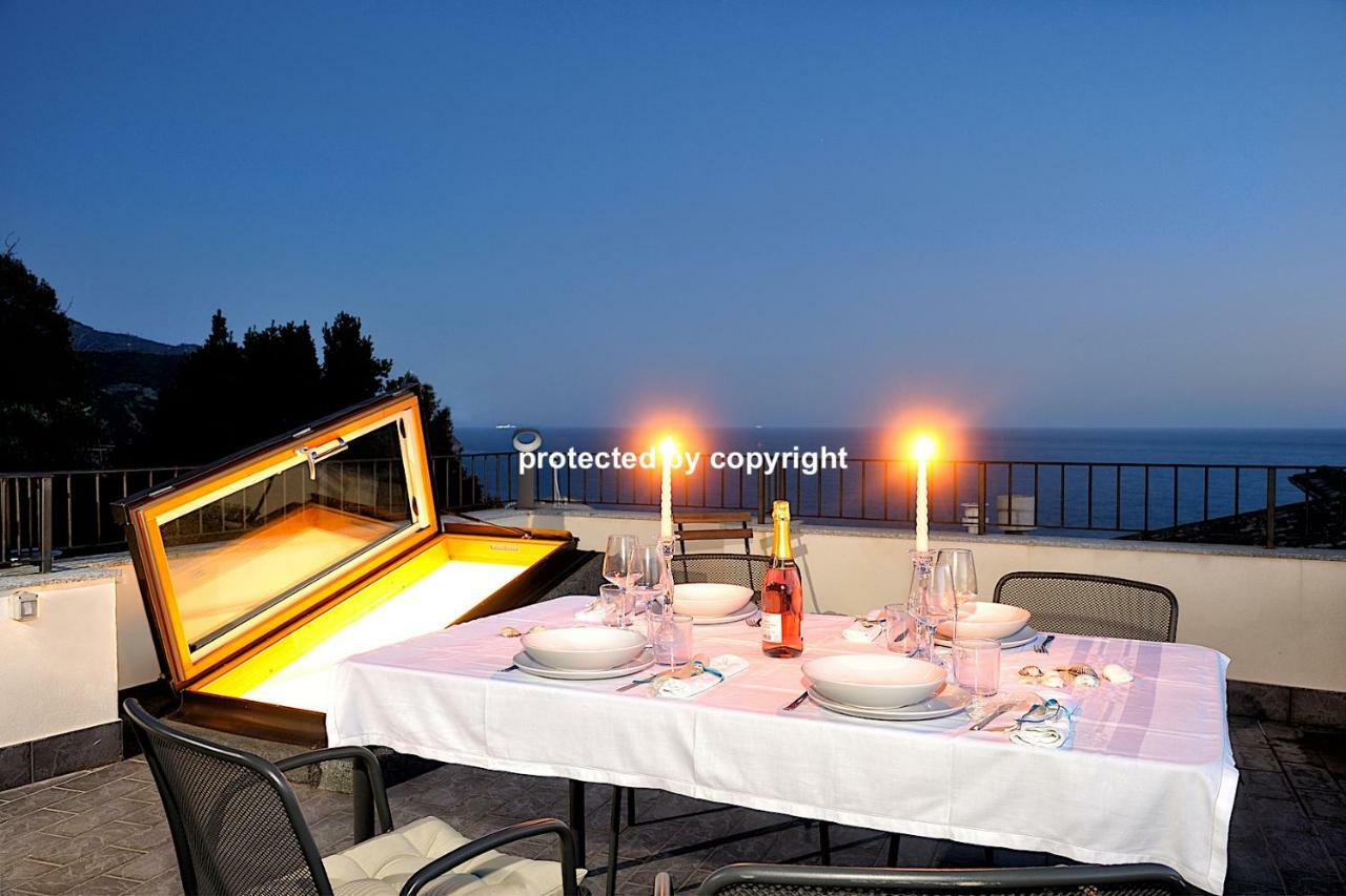 Luxury Penthouse Sea View Villa Corniglia Bagian luar foto